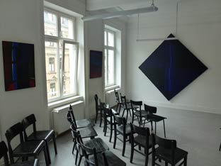 Ausstellungsrundgang in den Ateliers der wfk